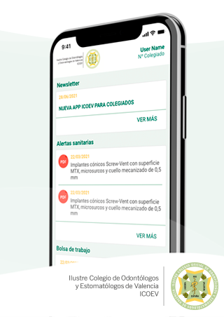 ICOEV - App para odontólogos colegiados 